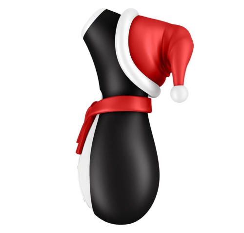 Вакуумный клиторальний стимулятор Satisfyer Penguin Holiday Edition Новогодний - 3