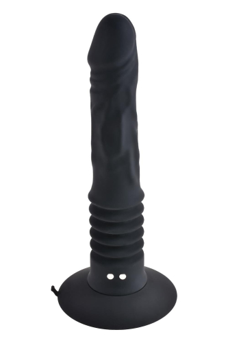 Вибратор анальный реалистичный на присоске с фрикциями черный Pipedream Anal Fantasy - 1