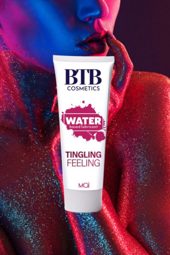 Лубрикант на водной основе с эффектом вибрации MAI TINGLING FEELING 100 мл - 5