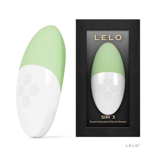 Вибратор для стимуляции клитора зеленого цвета LELO SIRI 3 - 2