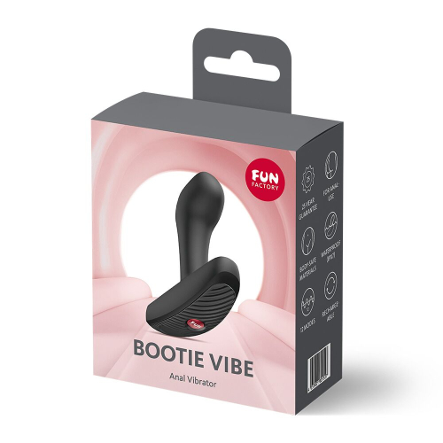 Анальная вибропробка черная Fun Factory Bootie Vibe - 9