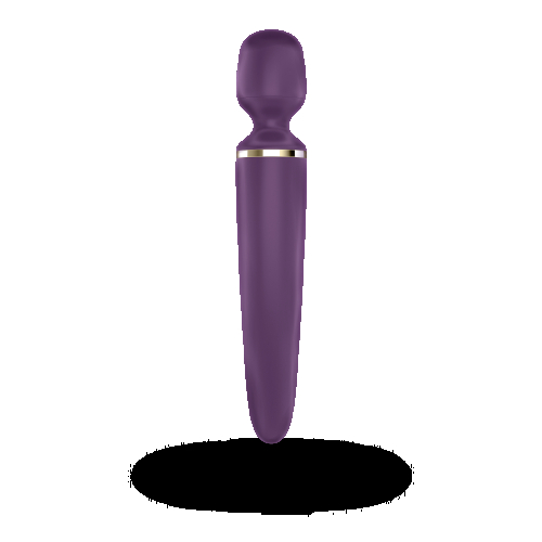 Вібромасажер для стимуляції ерогенних зон Satisfyer Wand-er woman фіолетовий - 4