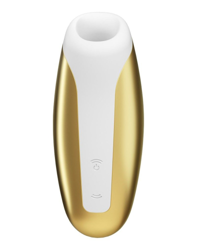 Міні вакуумний стимулятор для клітора жовтий Satisfyer Love Breeze - 2