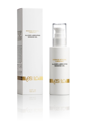 Масажний гель з ароматом плюмерії YESforLOV ALLOVER LUBRICATING MASSAGE GEL 100 мл - 1