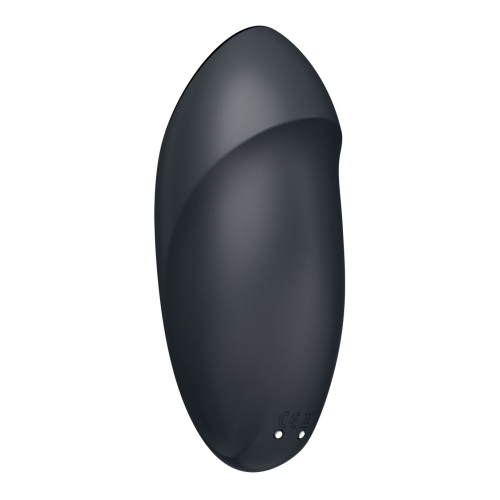 Клиторальный стимулятор серого цвета Satisfyer Tap &amp;amp; Climax 1 - 5