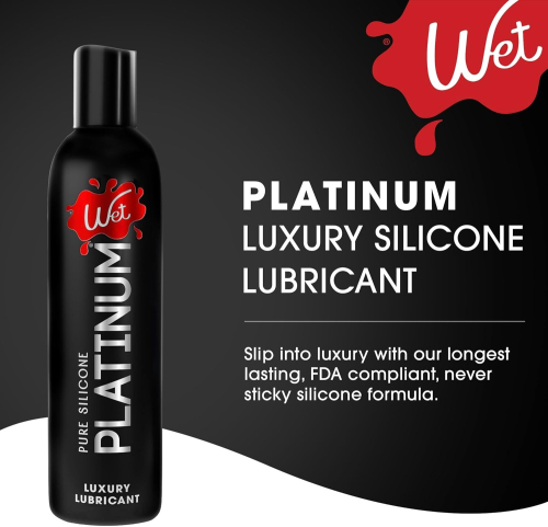 Лубрикант на силіконовій основі Wet Platinum Premium 124 мл - 2