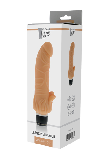 Вібромасажер силіконовий жовтого кольору Dream toys Purrfect silicone classic - 2