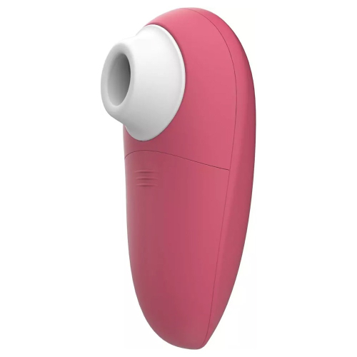 Вакуумный вибратор для клиторальной стимуляции розового цвета Womanizer Mini Red Wine - 2