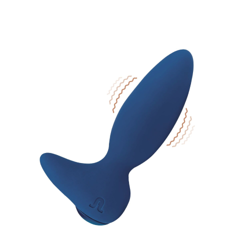 Смарт анальна вібропробка синього кольору Adrien Lastic Little Rocket 2.0 + APP - 2