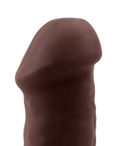 Фалос на присоску реалістичний коричневий CHISA Topless Lover Brown - 4