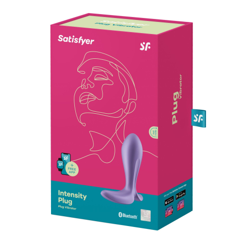 Анальна вібропробка Satisfyer Intensity Plug фіолетовий - 7