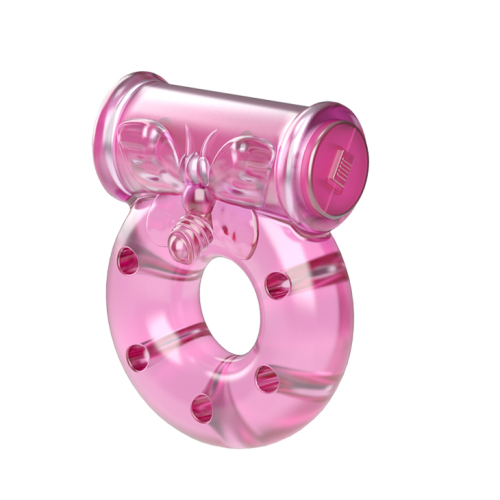Кольцо с вибрацией и презервативом Vibrator &amp;amp; condom BI-010081 - 3