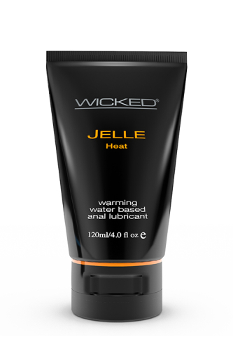 Анальний лубрикант на водній основі Wicked Sensual Care Jelle heat anal lubricant 120 мл - 1