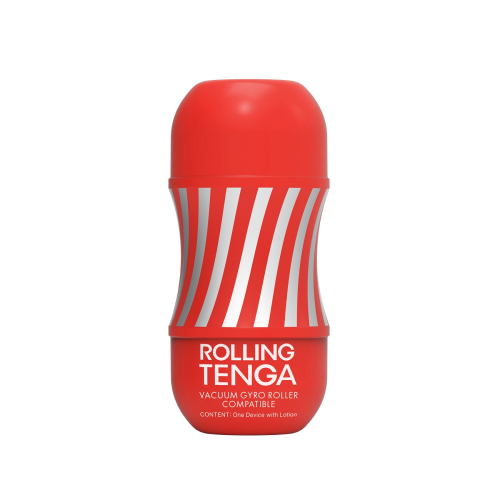 Мастурбатор для мужчин белого цвета Tenga Rolling Tenga Gyro Roller Cup - 1