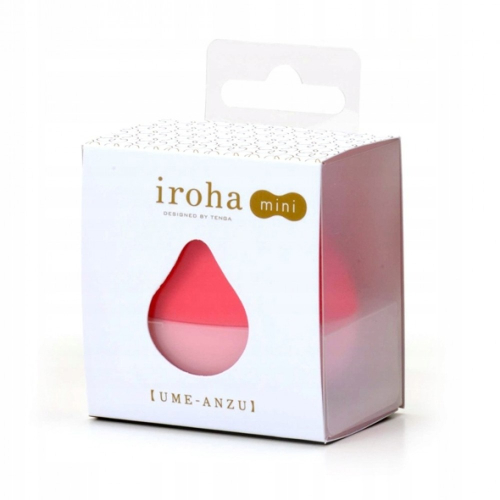 Мини вибратор для стимуляции клитора розовый Iroha - 7