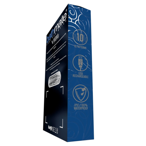 Вібропуля Пластикова водонепроникна Bathmate Vibe Bullet Black 10 режимів вібрації - 4
