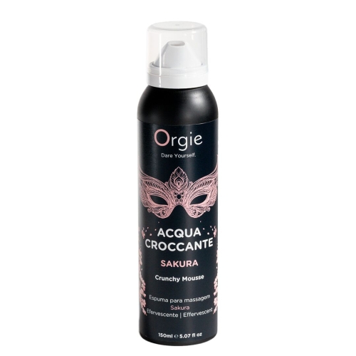 Масажна пінка з ефектом бульбашок, що лопаються, з ароматом Сакури Orgie Acqua Croccante Sakura 150 мл - 1