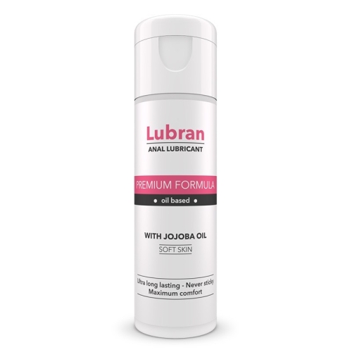 Лубрикант для анального секса на водной основе С маслом жожоба Intimateline Lubran Anal Lubricant 30мл - 1