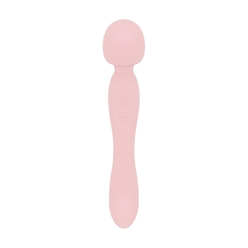 Вибратор-микрофон розовый Good Vibes Only SIMI Double-Sided Wand Vibrator - 4