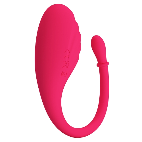 Смарт виброяйцо вагинальное силиконовое красное LYBAILE Romance Undine App Control Bullet Vibrator - 2