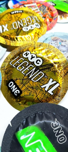 Презервативи ONE Legend XL великого розміру по 1шт - 1