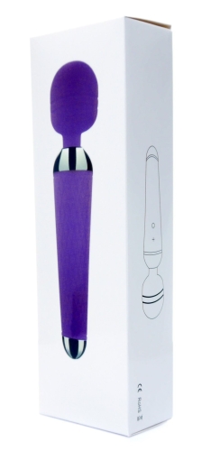 Вибромассажер пульсатор Ванд черного цвета BOSS of TOYS Massager Power Wand - 9