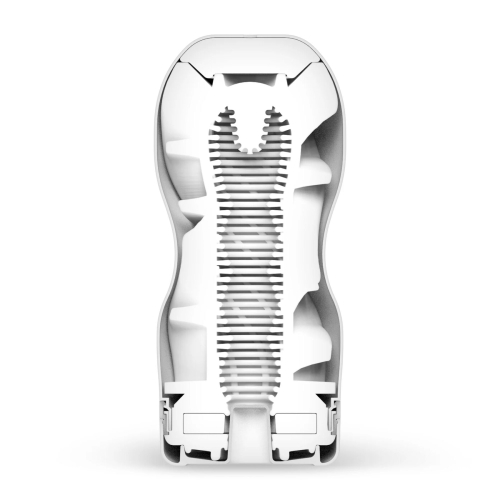 Мастурбатор в колбе для мужчин белого цвета Tenga VACUUM CUP - 2