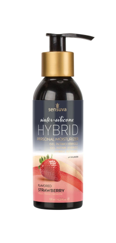 Лубрикант на комбінованій основі Sensuva-Hybrid Formula Strawberry 125 мл - 1