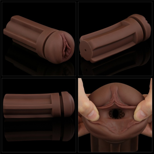Мастурбатор вагіна для чоловіків коричневого кольору Lovetoy Sultry Stout - 2