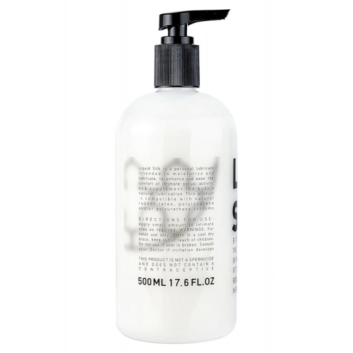 Комфортний лубрикант на водяній основі Bodywise Liquid Silk 500мл - 2