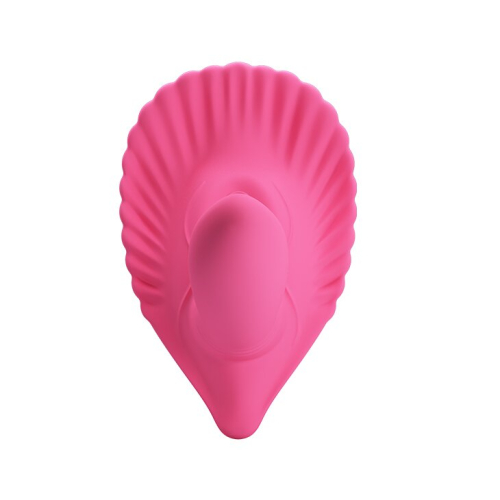 Вибратор вагинальный силиконовый розового цвета PRETTY LOVE FANCY CLAMSHELL - 4