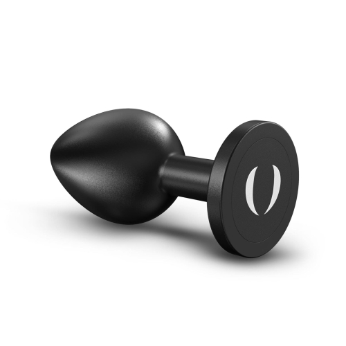 Анальна пробка металева чорного кольору Dorcel ONIX PLUG розмір M - 2