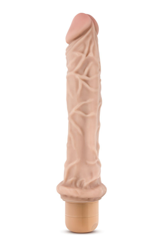 Реалістичний вібратор тілесного кольору Mr. SKIN COCK VIBE 8 - 3
