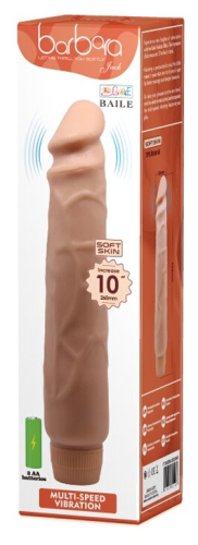 Вібратор реалістик тілесний вагінальний BARBARA BOB dildo VIBRATOR - 12