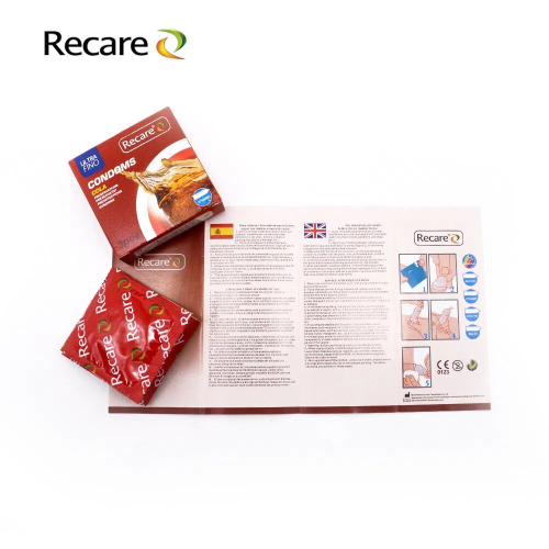 Презервативы с пупырышками и ребрами аромат Кола Recare Cola Dotted&amp;amp;Ribbed Condoms 3 штуки - 3