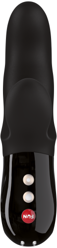 Вібратор зі стимуляцією клітора Fun Factory MISS BI BLACK LINE - 4