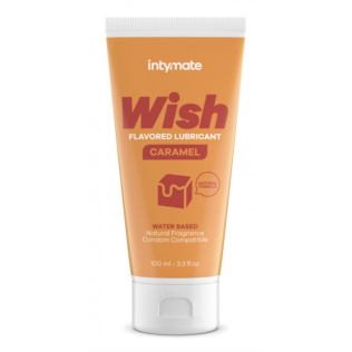 Оральний лубрикант на водній основі зі смаком карамелі Intimateline Intymate Wish 100мл