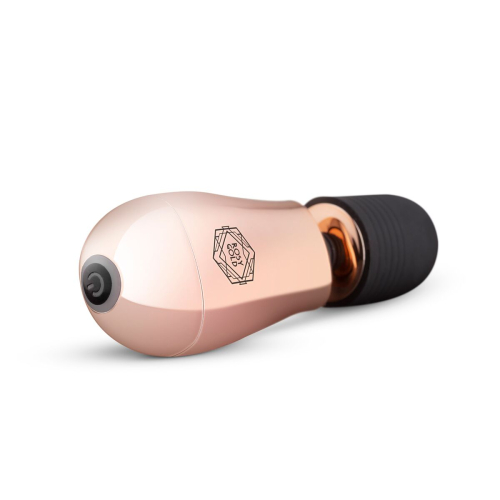 Міні вібромасажер Ванд для кльтора колір рожеве золото Nouveau Mini Massager - 2
