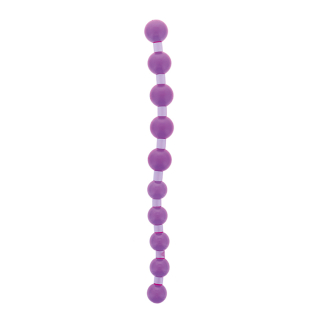 Анальні кульки бузкового кольору NMC Jumbo Jelly Thai Beads