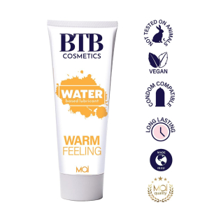 Лубрикант що розігріває на водній основі Mai BTB Warm feeling 100 мл