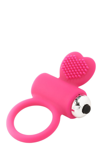 Ерекційне віброкільце рожевого кольору Dream Toys FLIRTS COCKRING - 4