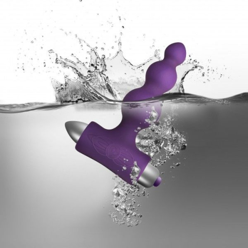 Анальний вібратор Rocks Off Petite Sensations - Bubbles Purple - 2