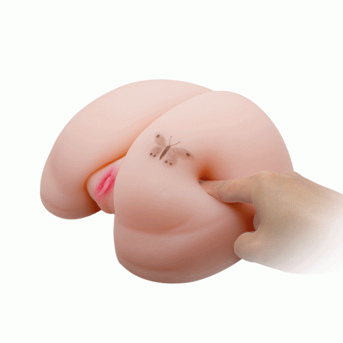 Мастурбатор Вагіна анус з ротацією підігрівом і вібрацією BAILE REALISTIC VAGINA AND ASS BM-009038 - 4