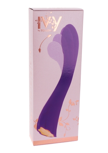 Вибратор для точки G фиолетового цвета Toy joy Dahlia G Spot vibrator - 1