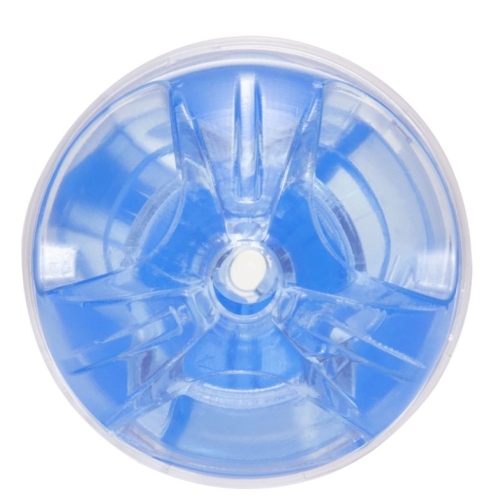 Мастурбатор в колбе анус из киберкожи прозрачного цвета Fleshlight Commander Smooth Case - 2