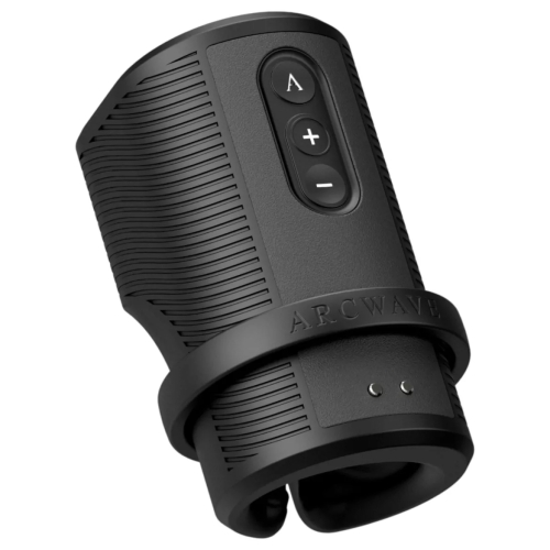 Вибрирующий мастурбатор для мужчин открытый черный Arcwave Zing - 3