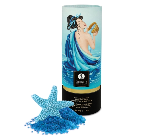 Сіль Мертвого моря для ванни з ароматом океанського бризу Shunga Oriental Bath Salts 500 г - 5