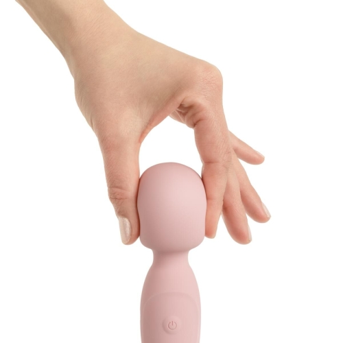 Вибратор-микрофон розовый Good Vibes Only SIMI Double-Sided Wand Vibrator - 9