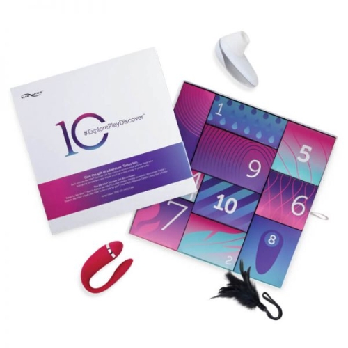 Набір іграшок для пар We-Vibe Discover 10 Sex Toy Gift Box - 6