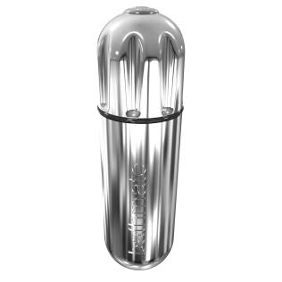 Вибропуля водонепроницаемая хромированная Bathmate Vibe Bullet Chrome 10 режимов стимуляции
